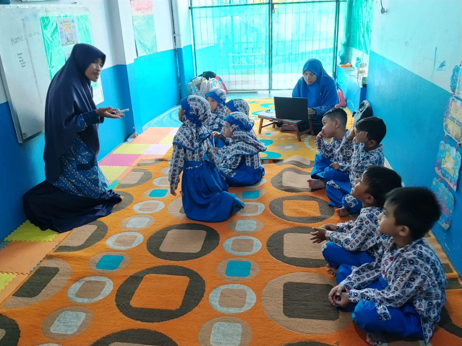 Supervisi ustazah kelas Delima